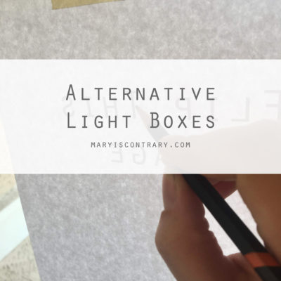 Light Box Alternatives