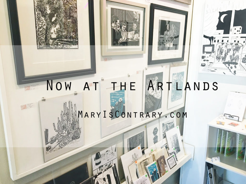 Mary Vasquez Art in the art Gallery The Artlands in Redlands