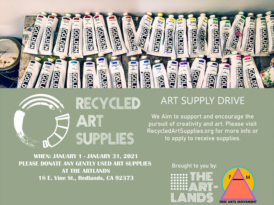 Recycled Art Supplies Art Supply Drive Mary Is Contrary