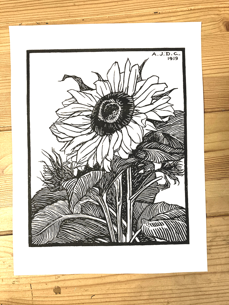 Sunflower printable