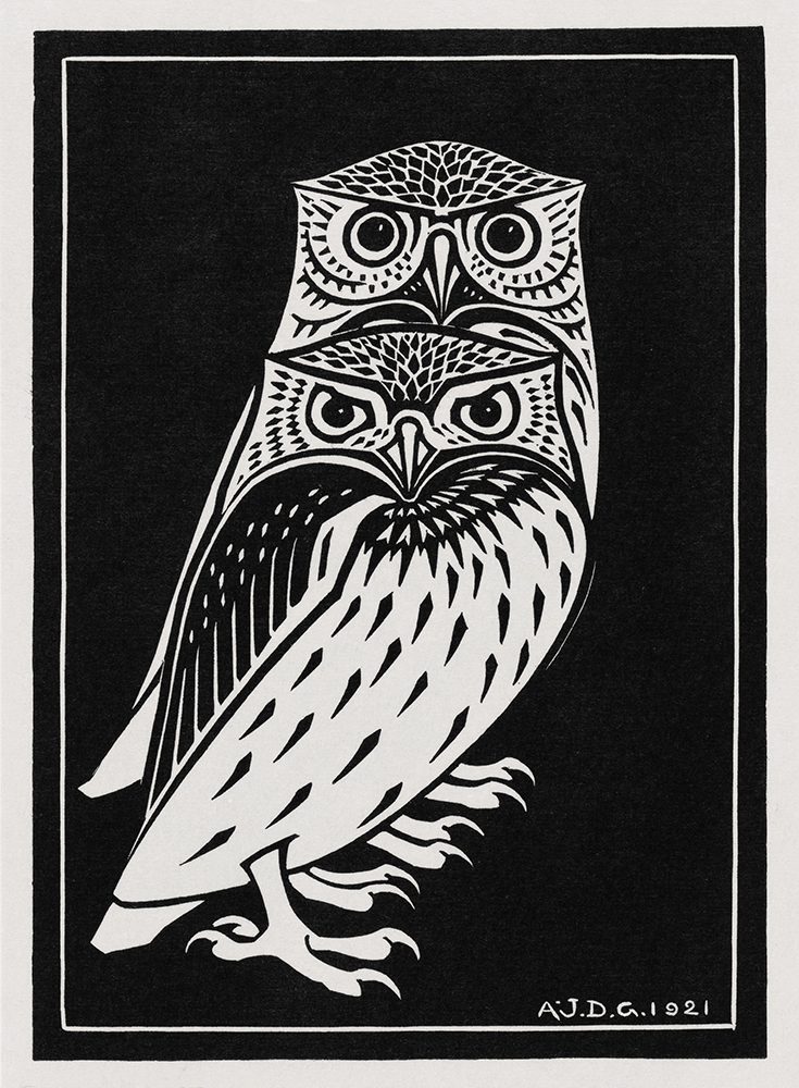 Two Owls Printable
